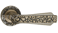 Дверная ручка RENZ мод. Идол (бронза состаренная) DH 618-20 OB