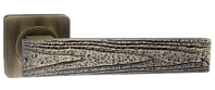 Дверная ручка RENZ мод. Albero - Величественный дуб (бронза матовая античная) DH 652-0