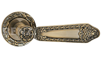 Дверная ручка RENZ мод. Габриэлла (бронза античная) DH 92-20 AB