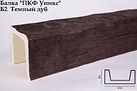Декоративная балка Уникс (дуб темный) 120х120х3000